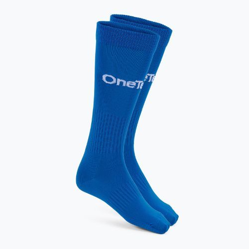 Fotbalové ponožky OneTeam Precision football socks sada 2-pack modrá
