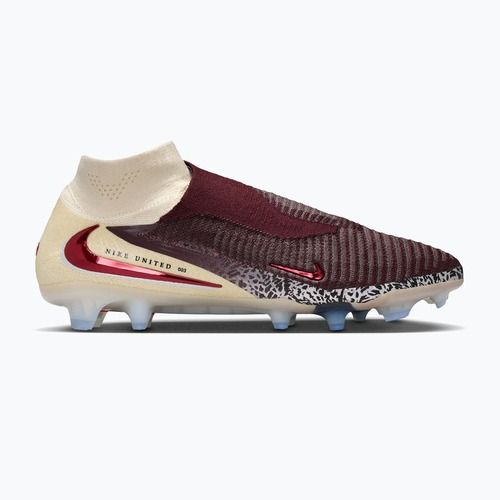 Pánské kopačky Nike United Phantom 6 High Elite FG burgundy crush/fossil/university red