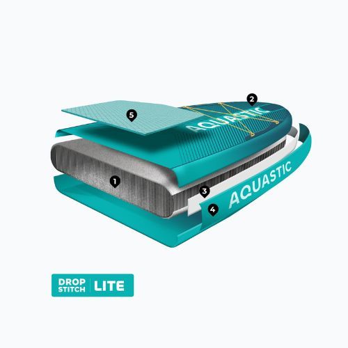 Paddleboard AQUASTIC Perth 10'8" all-round green