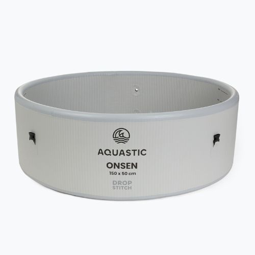 Bazén nafukovací AQUASTIC ONSEN drop stitch 700 l 150 cm šedý