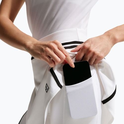 Tenisová sukně Nike Court Advantage Dri-Fit High Waisted white/black