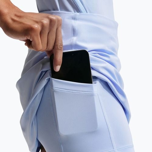 Tenisová sukně Nike Victory Dri-Fit Straight Pleated hydrogen blue/hydrogen blue/white