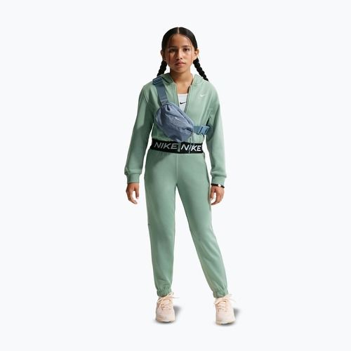 Dětská mikina Nike Pro Fleece Dri-Fit Full-Zip steam/steam/black/white