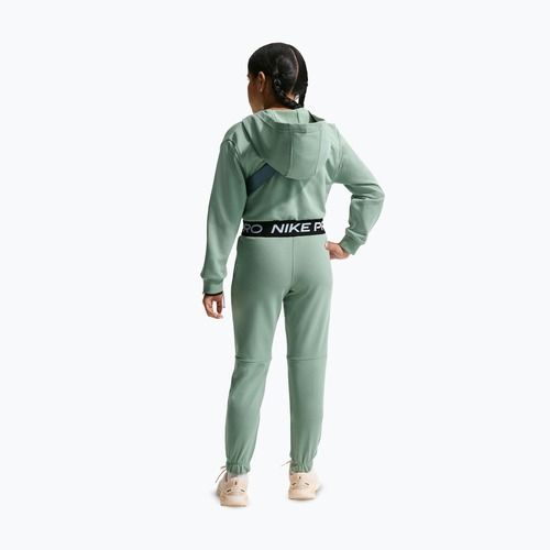 Dětská mikina Nike Pro Fleece Dri-Fit Full-Zip steam/steam/black/white