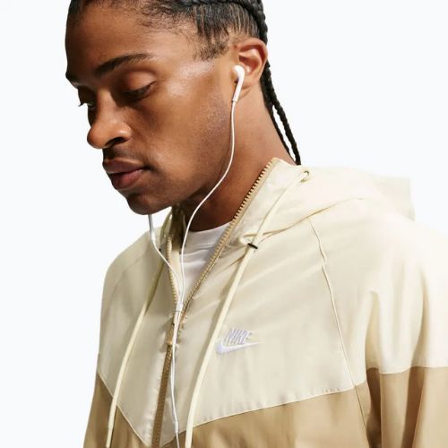 Pánská bunda Nike Sportswear Windrunner parachute beige/light khaki/white