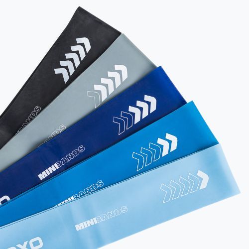Sada posilovacích odporových gum  XTREXO 5 Mini Power Band resistance band 5 pcs. multicolor