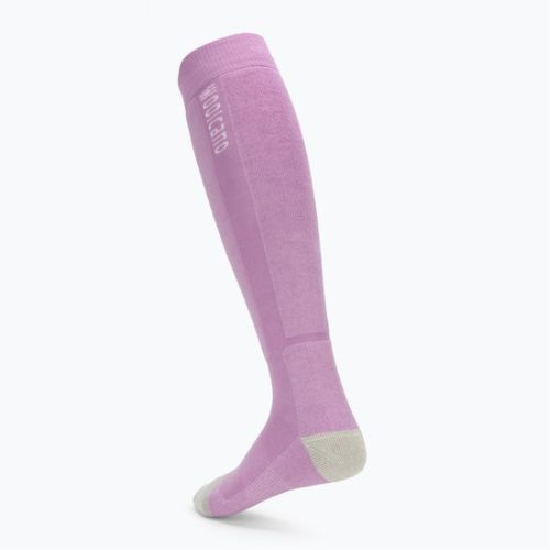 Dámské lyžařské ponožky Woolcano SCK1096 Szary/Różowy