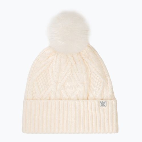 Dámská čepice Woolcano HAT1100 Kremowy