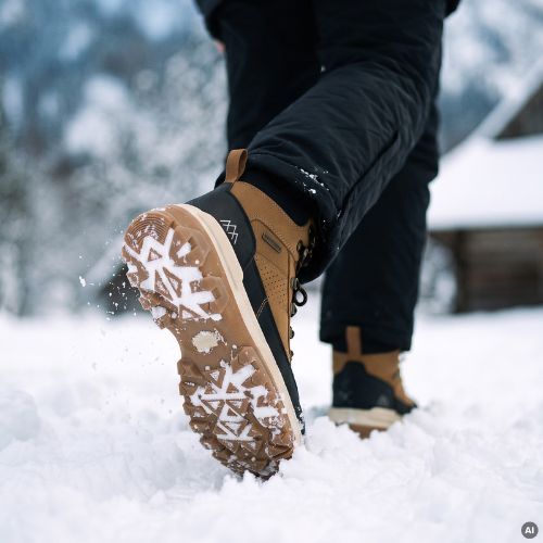 Pánské sněhule KADVA CANTYO MID WP Brown/Black