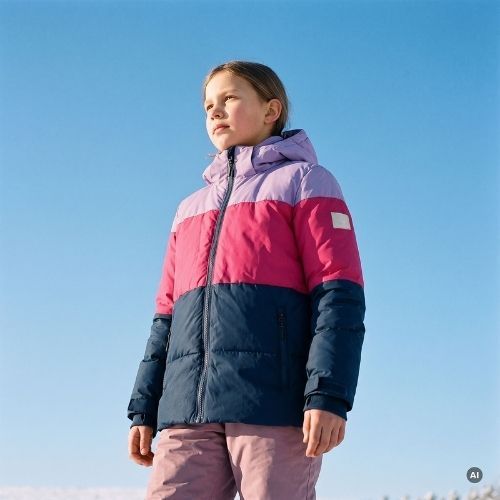 Dětská lyžařská bunda KADVA Dashy JR WP 5K/3K růžová