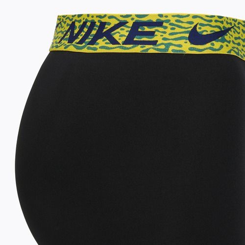 Pánské boxerky Nike Dri-Fit Essential Micro 3 pairs blklightcrimson/ brightcitron/evergreenaur