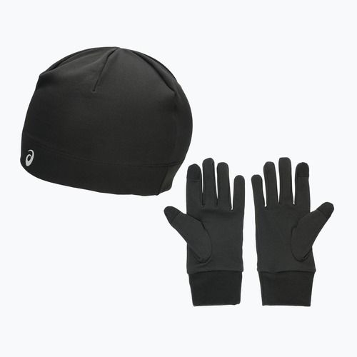 Čepice a rukavice ASICS Winter Pack performance black