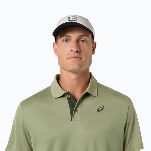 Pánské polo tričko ASICS Court Polo khaki green