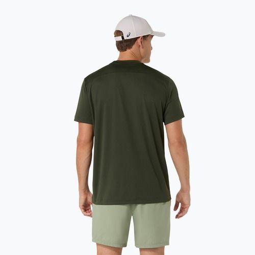 Pánské tenisové tričko ASICS Court Top vintage khaki