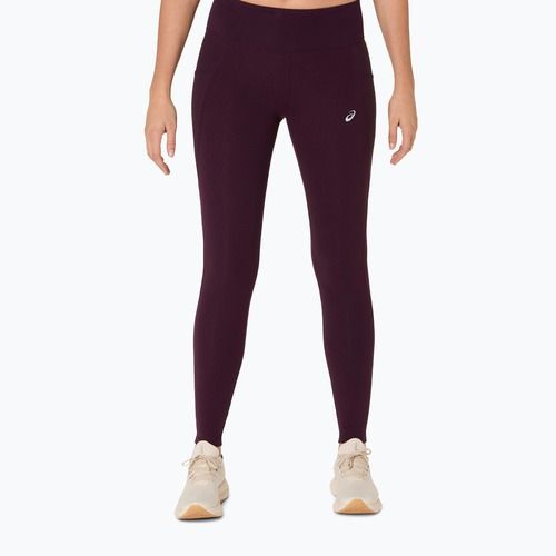 Dámské běžecké legíny ASICS Nagino Run dark aubergine