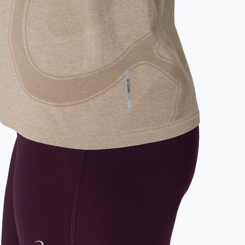 Dámské běžecké tričko Asics Road Seamless Ss Top greige