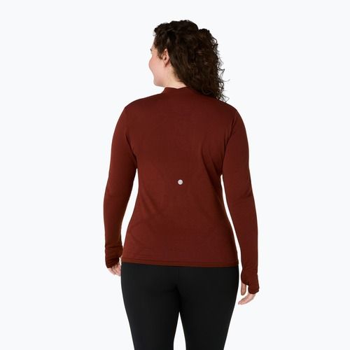 Dámská termo mikina ASICS Road Winter Seamless Top singed red