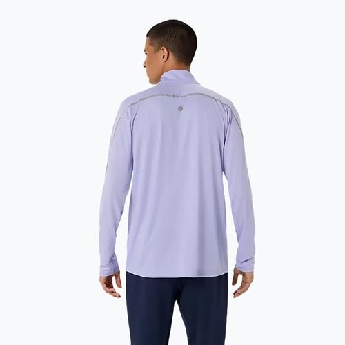Pánské běžecké tričko Longsleeve ASICS Road Lite-Show 1/2 Zip Top Vapor