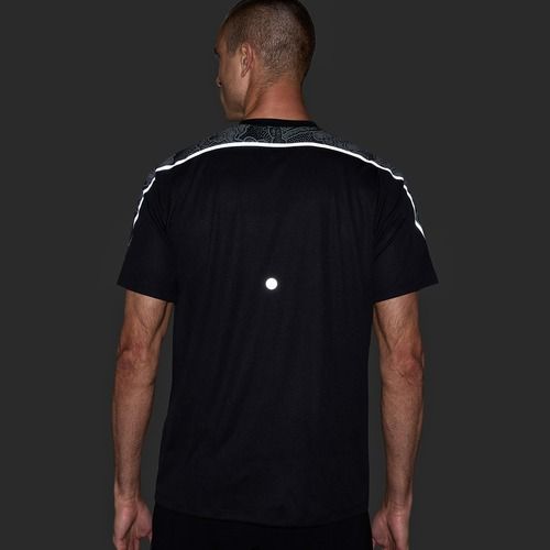 Pánské běžecké tričko ASICS Road Lite-Show Top Performance Black