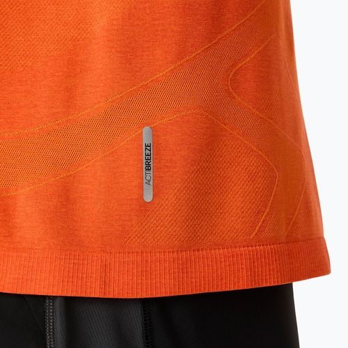 Pánské běžecké tričko ASICS Road Seamless Top energy orange