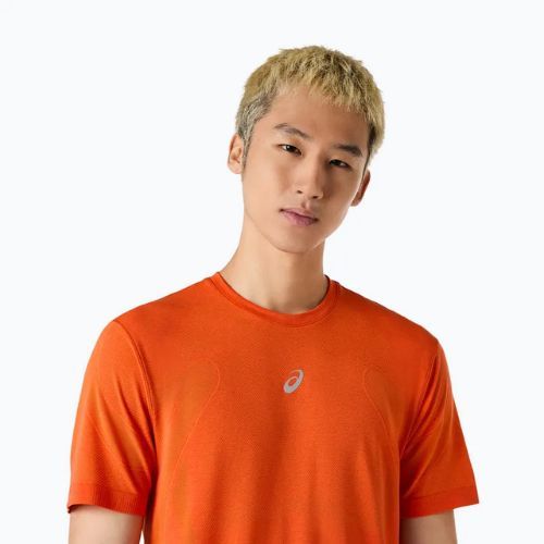 Pánské běžecké tričko ASICS Road Seamless Top energy orange