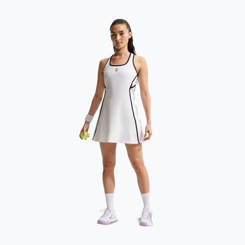 Šaty Nike Court Advantage white/black