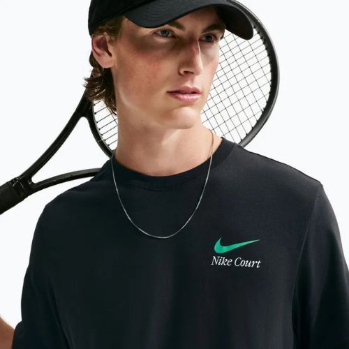 Pánské tričko na lezení Nike Court Dri-Fit black