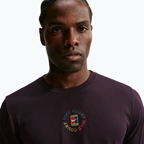 Polo tričko Nike Court Dri-Fit Burgundy Ash