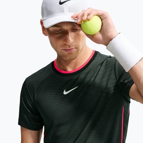Polo tričko Nike Court Slam Aero-Fit Black Spruce/White