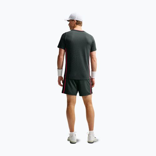 Polo tričko Nike Court Slam Aero-Fit Black Spruce/White