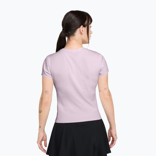 Dámské tenisové tričko Nike Court Dri-Fit Advantage bleached lilac/white