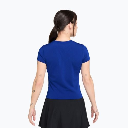 Dámské tenisové tričko Nike Court Dri-Fit Advantage old royal/white