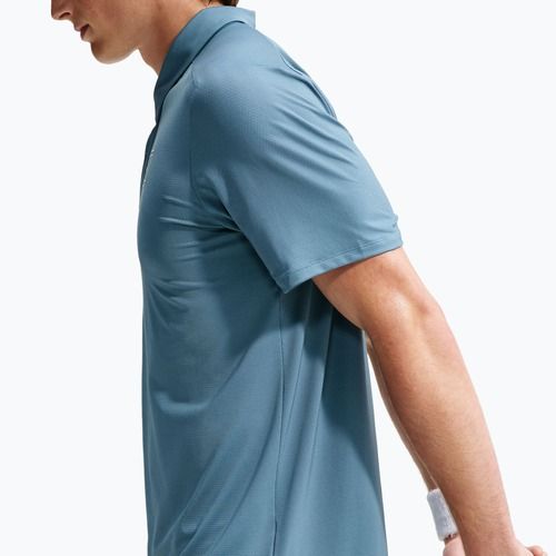 Pánské tenisové polo tričko Nike Court Dri-Fit Advantage smokey blue/white