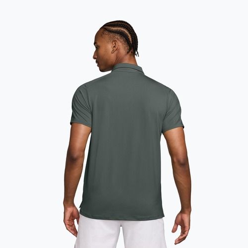 Pánské tenisové polo tričko Nike Court Dri-Fit Advantage camo green/cucumber calm