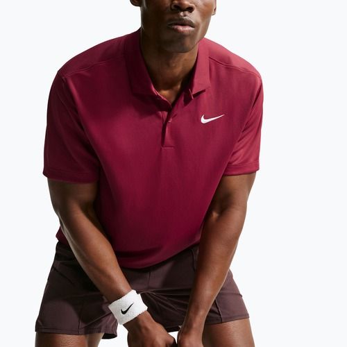 Pánské tenisové tričko Nike Court Dri-FIT Team Red/White