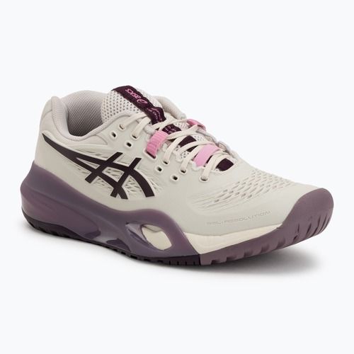 Dámské tenisové boty ASICS Gel-Resolution X soft oat/dark aubergine