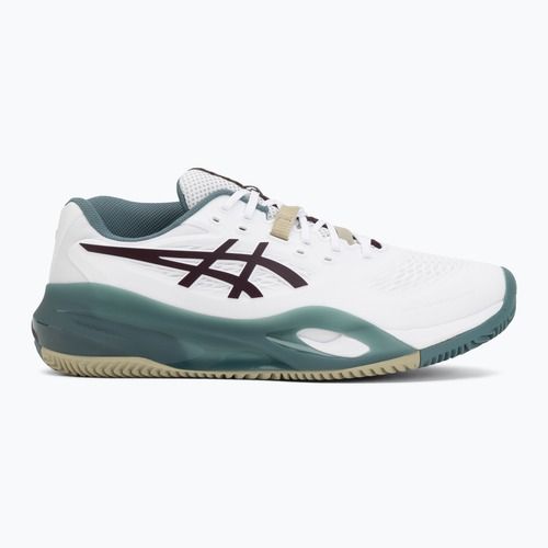 Pánské tenisové boty ASICS Gel-Resolution X Clay white/dark aubergine