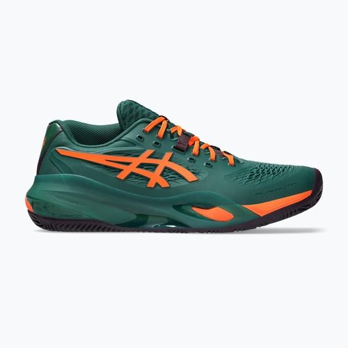 Pánské boty na padel Asics Gel-Resolution X Padel Jewel Green/Energy Orange