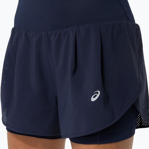 Dámské běžecké šortky Asics Road 2-N-1 3.5In Short Midnight