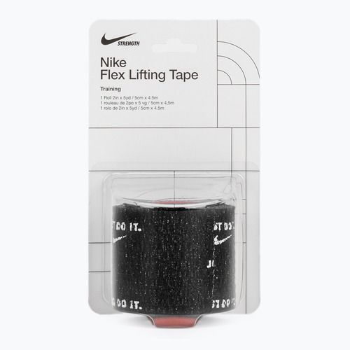 Kohezivní elastický obvaz Nike Strenght Flex Lifting Tape black/white