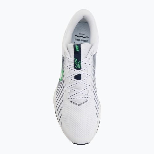 Pánské běžecké boty Nike Run Defy White/Midnight Navy/Green Spark