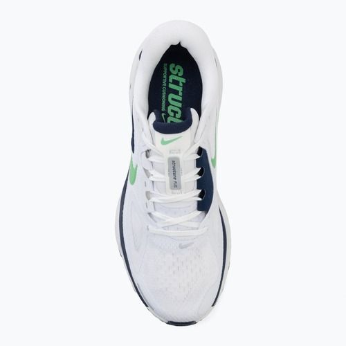 Pánské běžecké boty Nike Structure Plus white/midnight navy/green spark