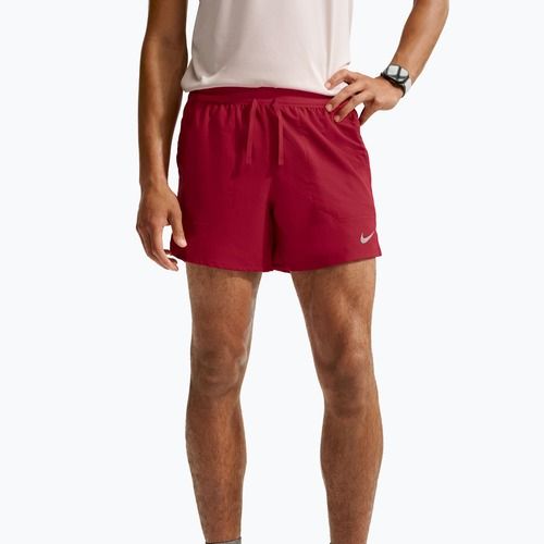 Pánské šortky Nike Stride Dri-Fit Brief-Lined 5" tough red