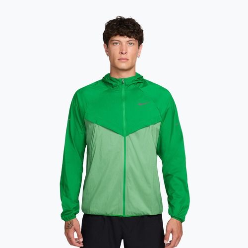 Pánská běžecká bunda Nike Stride green spark