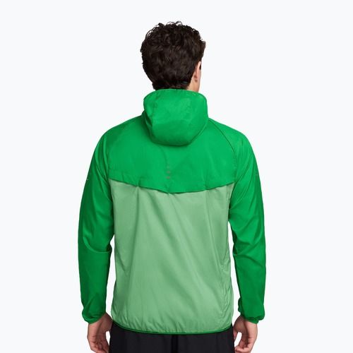 Pánská běžecká bunda Nike Stride green spark
