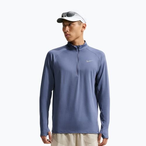 Pánská běžecká mikina Nike Stride 1/4 Zip Dri-Fit diffused blue