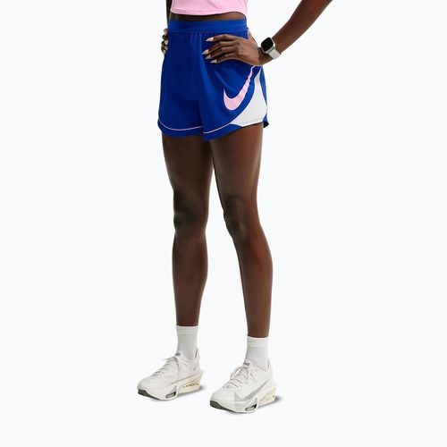 Dámské běžecké šortky Nike Tempo Dri-Fit Unlined old royal/football grey/pink rise