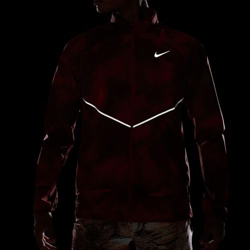 Pánská běžecká bunda Nike Miler light crimson/tough red