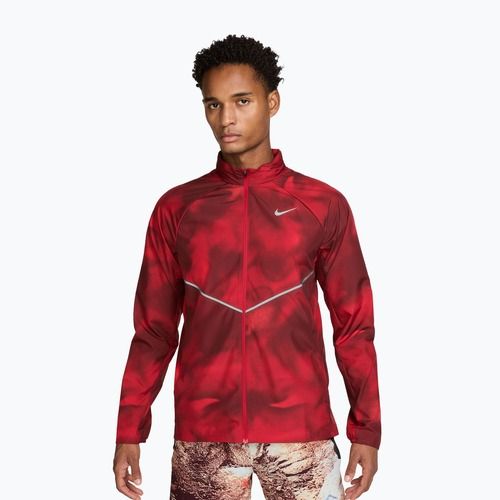 Pánská běžecká bunda Nike Miler light crimson/tough red