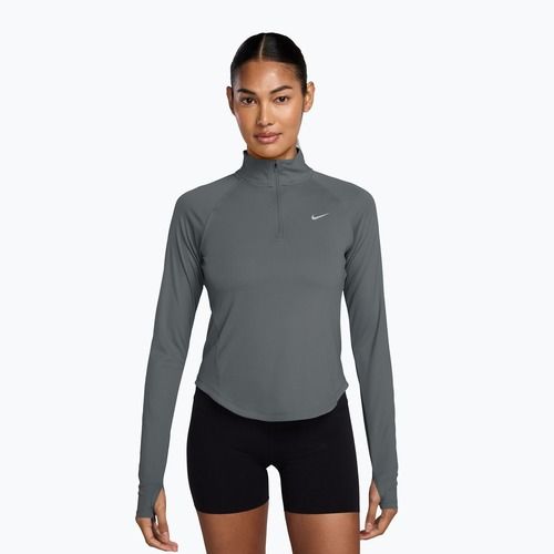 Dámská běžecká mikina Nike Tempo Dri-Fit 1/4 Zip cool grey